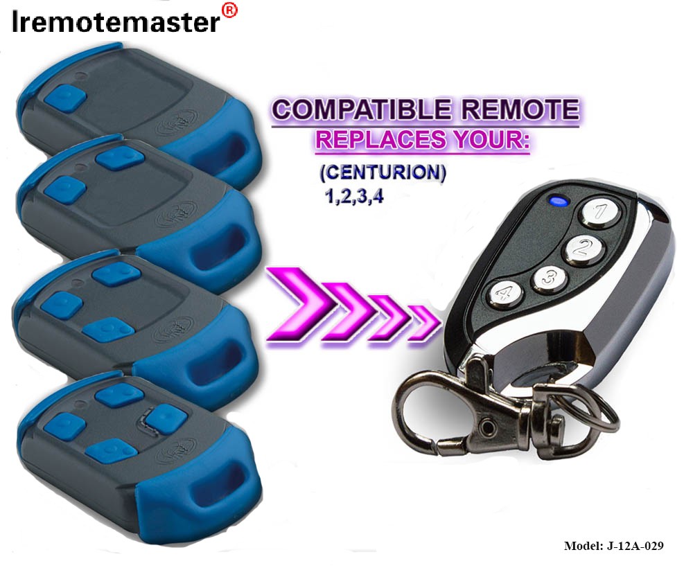 Per la sostituzione del telecomando 433,92 MHz trasmettitore di comando per l'apertura della porta del garage Rolling Code